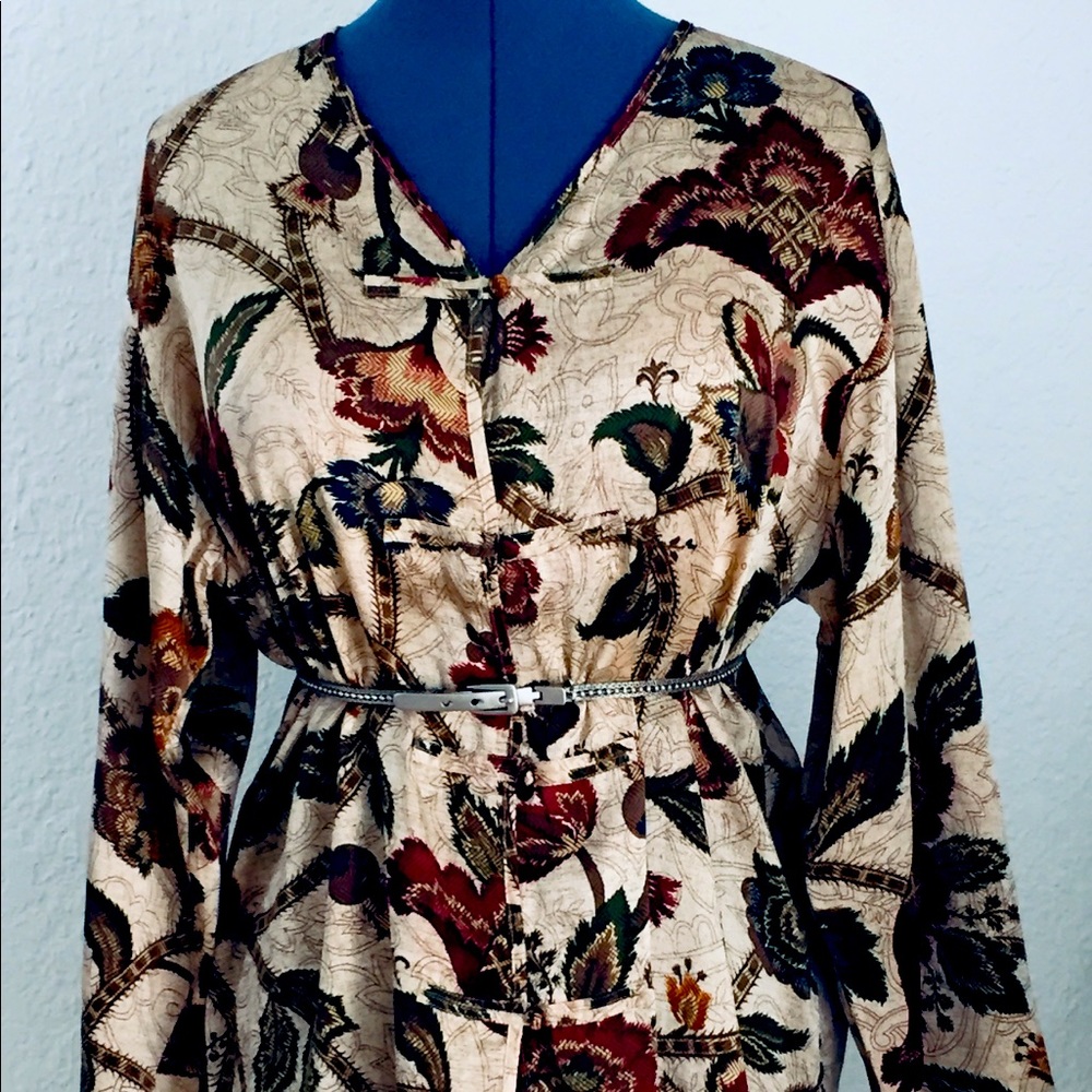 Victoria’s Secret 100% Silk Robe Dress Nightshirt